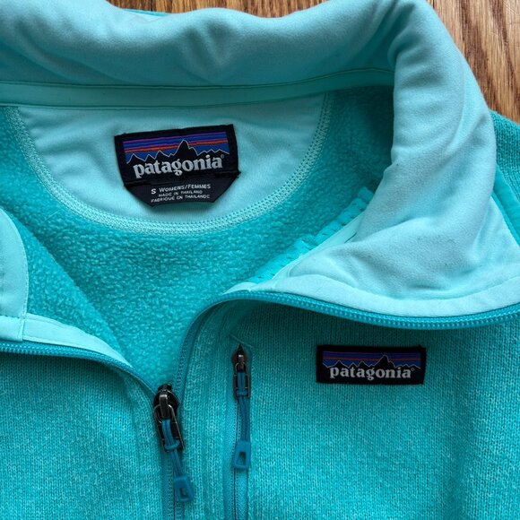 Patagonia Performance Better Sweater Women’s S Jacket Aqua Full Zip - Picture 7 of 10